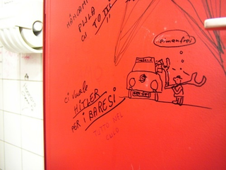 Illustration for article titled Trabant-Themed Art From The Bathroom Stalls of Geneva